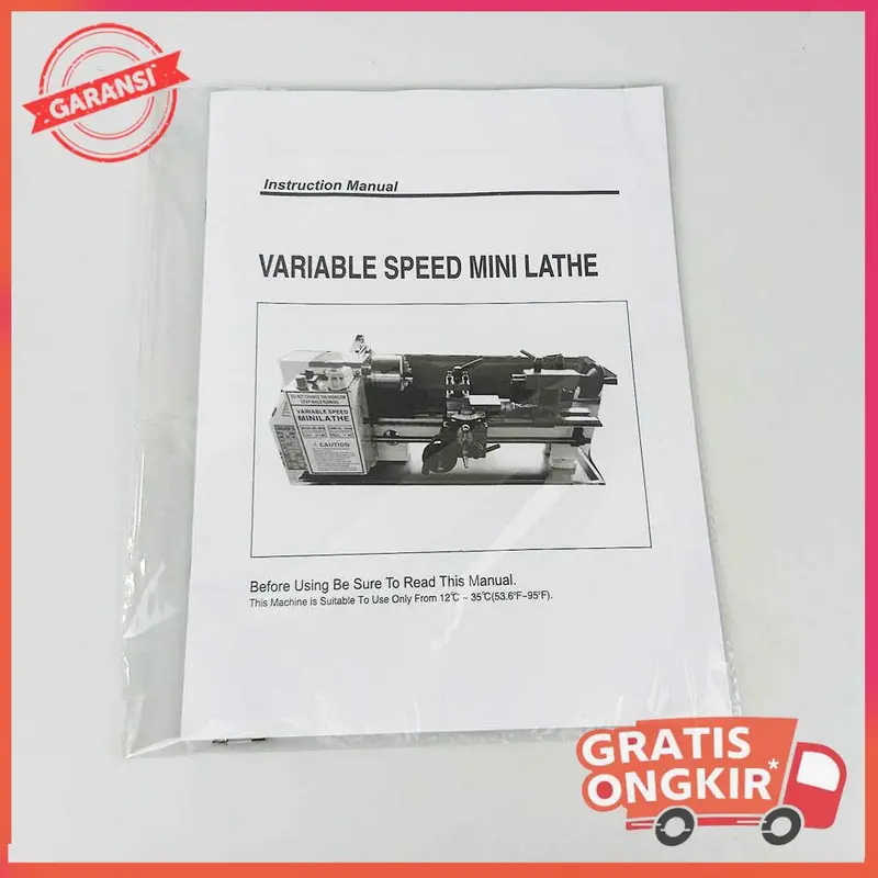 Mesin Bubut Mini Lathe Wood Working DIY 550W - MX0618 4