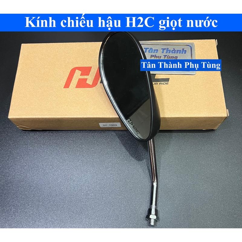 Kính chiếu hậu CRG, H2C kiểu giọt nước - 1 cái bên trái răng thuận
