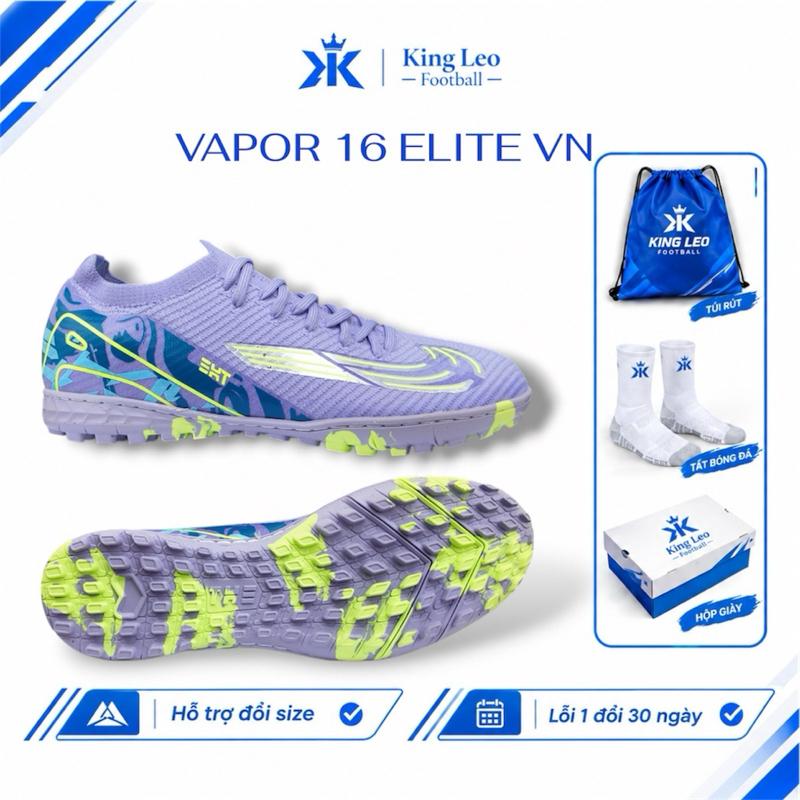 Giày Đá Bóng VAPOR16 ELITE VN Vải Dệt Cao Cấp, Giày Đá Bóng Nam Vaporr 16 Elite VN Đế Đệm, Khâu Đế, Tặng [ Tất Xịn ]