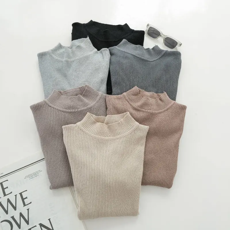Mayoutfit Inner Knit | Atasan Basic Blus Rajut Inner Manset Polos 8