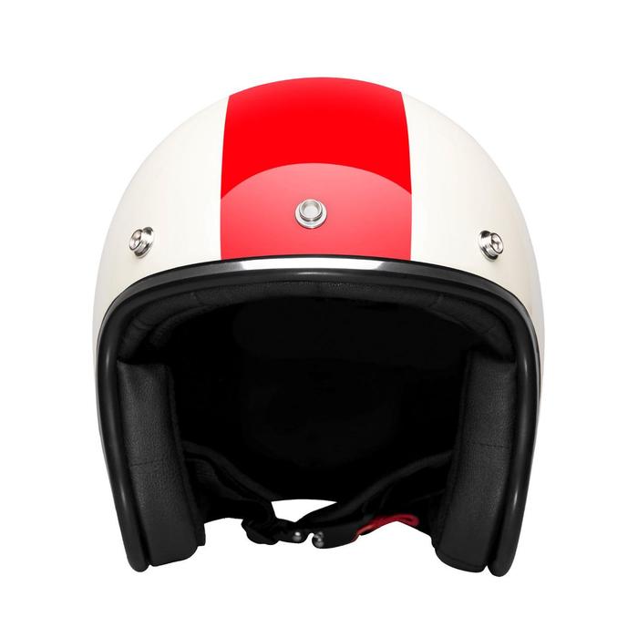 Gambar ZULU Helm Viper Off White Chrome Motorcycle - M dari Zuluhelmets Kota Tangerang Tokopedia