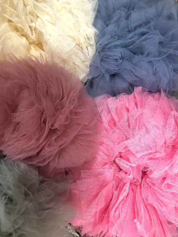 IKAT RAMBUT CEPOL SCRUNCHIE BAHAN TILE UKURAN JUMBO Karet 6