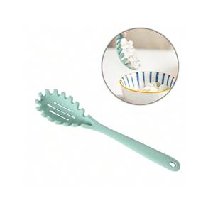 Baby Noodle Scoop Pasta Scooper Egg Spoon Silicone Handle Spoon Kitchen Accessories Cooking Utensil