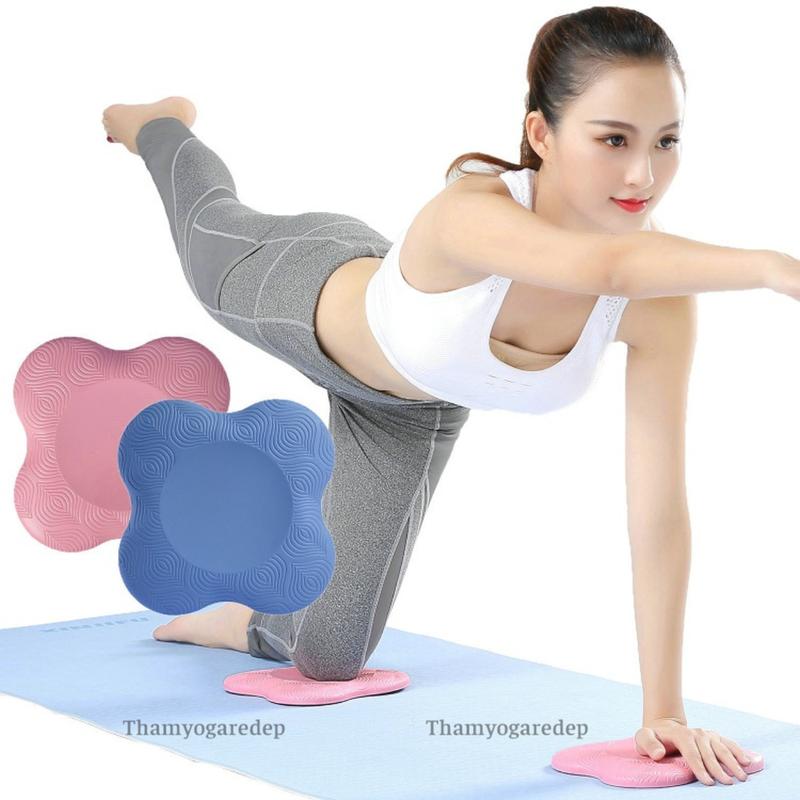 Đệm Kê Bảo Vệ Gối , Đầu, Khủy Tay Tập Yoga PAD Cao Su Hỗ Trợ Giảm Đau đầu gối…