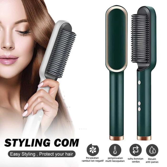 Gambar HJ SISIR CATOKAN PELURUS RAMBUT FH909 CATOK HAIR STRAIGHTENER FH-909 dari HJ collectionnn Kota Administrasi Jakarta Utara Tokopedia
