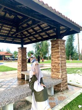 Product Review of [ PETITE ] Set Tudung Saok + Purdah from 𝗟**🦋 2