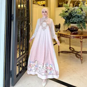 Shella Saukia Dress Print Set Voal 03-060