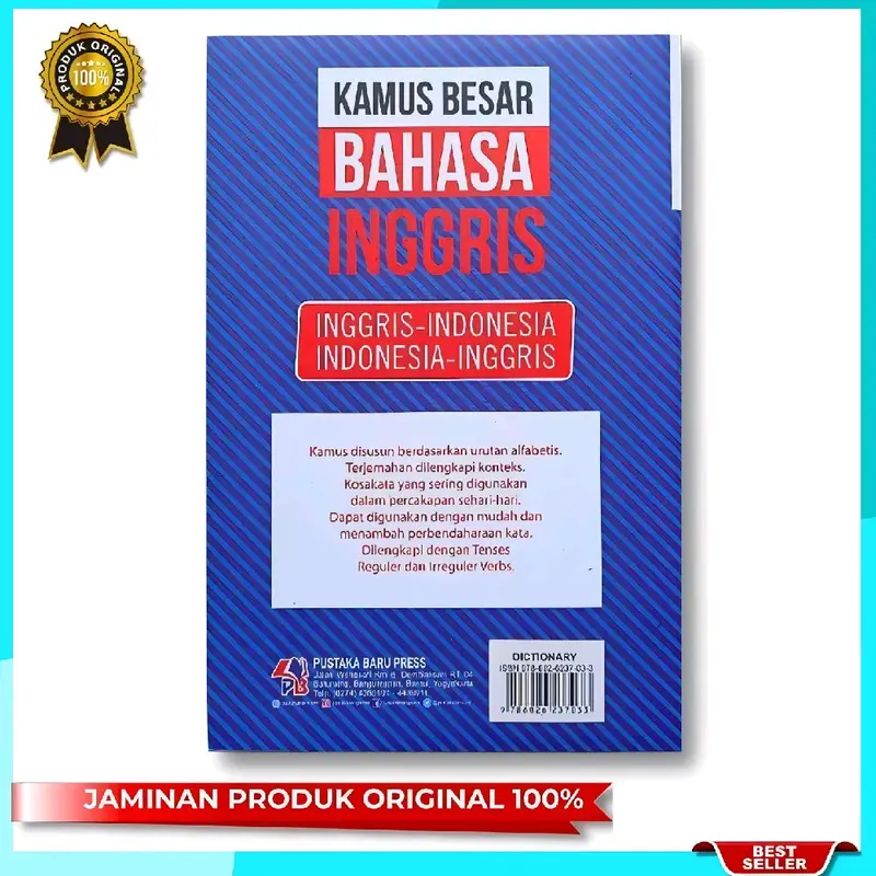 KAMUS BAHASA INGGRIS LENGKAP : Inggris - Indonesia, Indonesia - Inggris 3