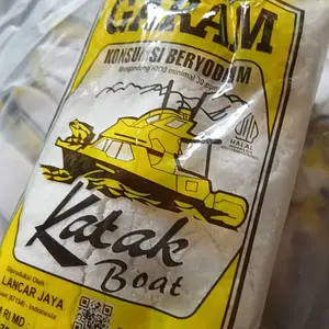 [10PCS] Garam Cap Katak Keruk 100gram / Garam Dapur Murni cap Katak Keruk per 10pcs / GARAM UNTUK MASAK