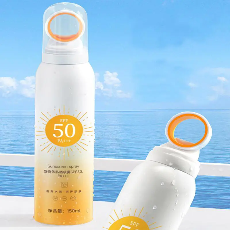 【COD】Xịt Chống Nắng Mặt, SPF50, 150ml, PA + + +, Chống Tia UV, Kem Chống Nắng, Chống Nước, Không Thấm Nước, Chăm Sóc Da Bảo Vệ Khuôn Mặt, Kết Cấu Mịn Skincare