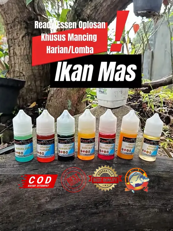 ESSEN OPLOSAN KHUSUS MANCING HARIAN/LOMBA IKAN MAS 15 & 30ML 0