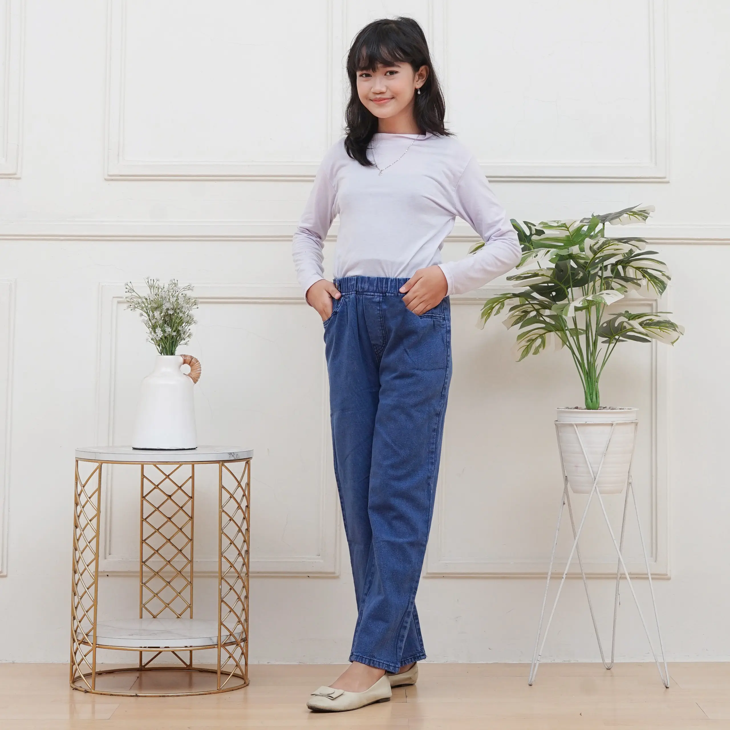 CELANA KULOT JEANS ANAK PEREMPUAN - CELANA ANAK PEREMPUAN -KULOT JEANS ANAK - CELANA ANAK TERBARU