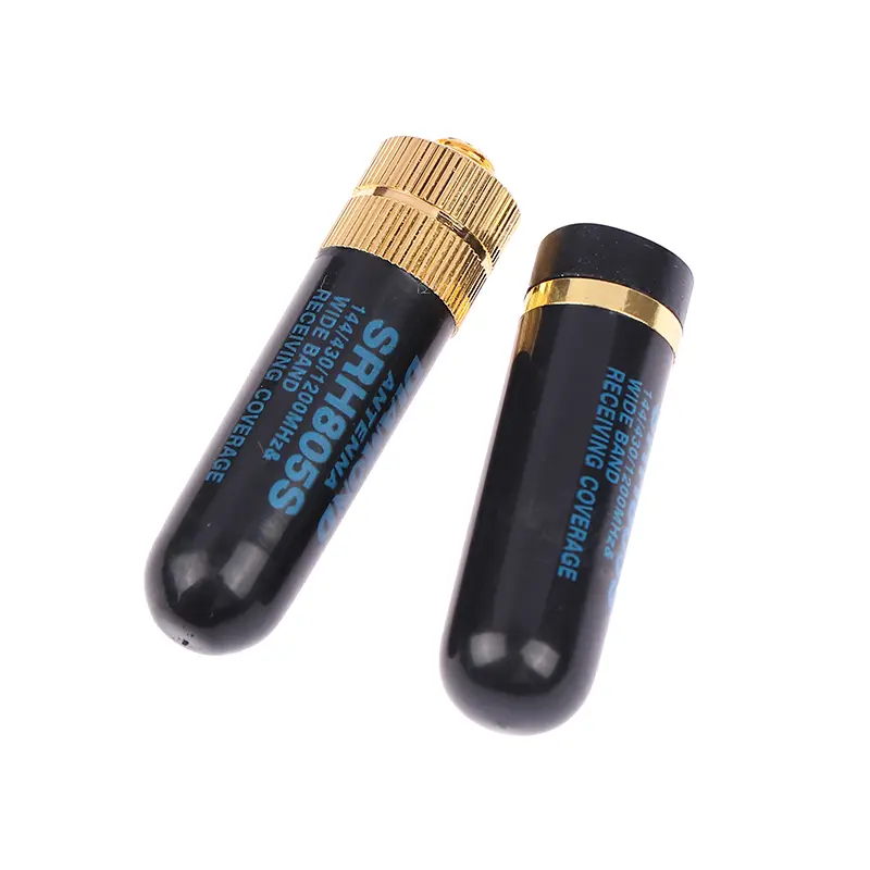 Ăng-ten băng tần kép cho bộ đàm Baofeng / YAESU,M/ SMA-F, UHF + VHF, SRH805S, vận chuyển nhanh, mới 4