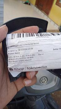 Product Review of NUFA HENNA KUKU INAIKUKU HENNAKUKU KUTEK HENNA Black Brown Cherry Maroon from @**a ∆**2 0