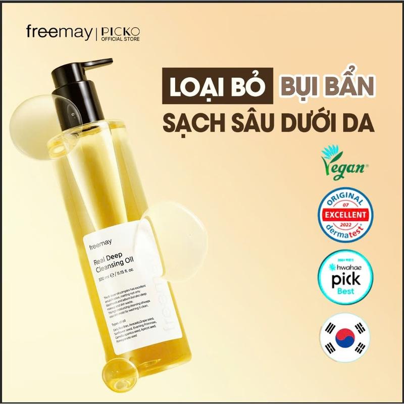 Dầu tẩy trang Freemay Real Deep Cleansing Oil 330ML