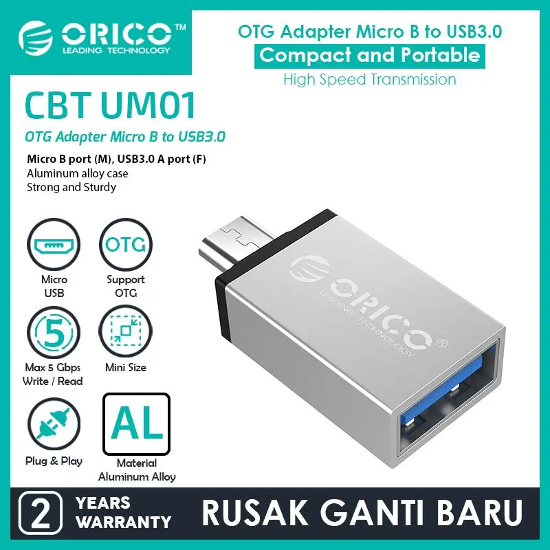 ORICO OTG Micro USB to USB3.0 Adapter - CBT-UM01 1
