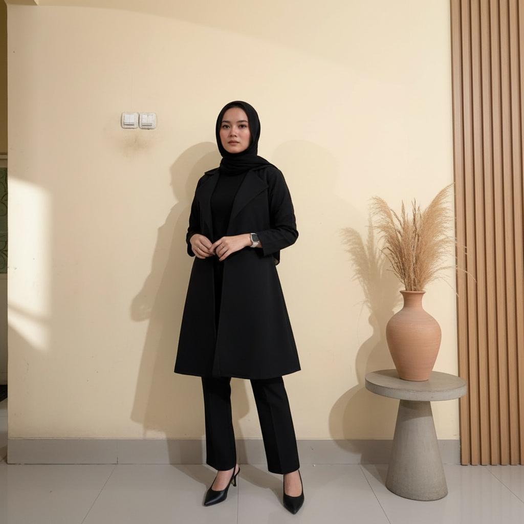 Viona Setcel Blazer - Blazer celana - SETCEL Bahan wool - Setcel 2026 terbaru