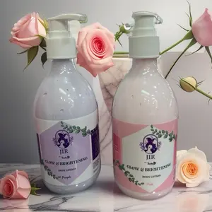 JIR GLOW HB by Ainun Collection - Lotion Tubuh Glow & Brightening Warna Ungu dan Pink untuk Kulit Cerah dan Sehat