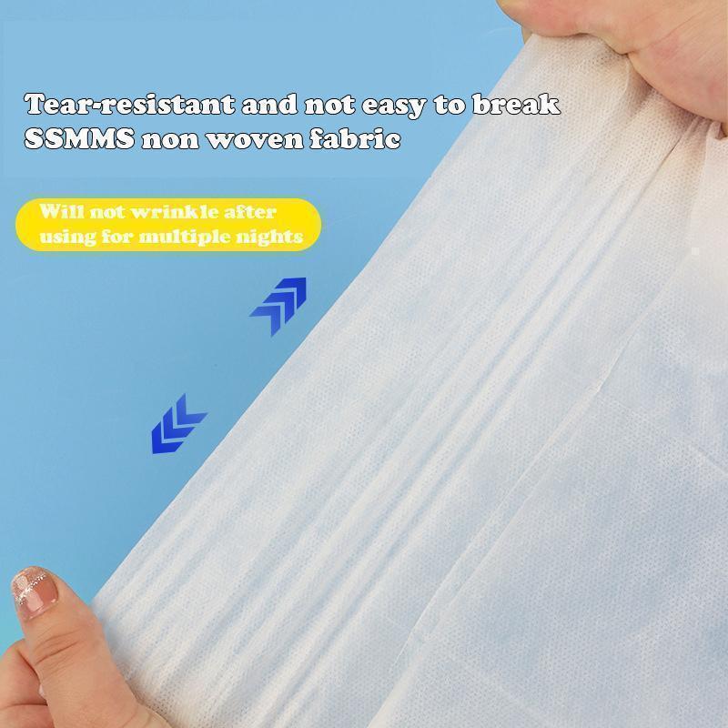 Product Introduction of Mizona Single/Double Set Disposable Sheets Travel Bedding Cover Sheet Vaccum Pillow Case Quilt Blanket 26