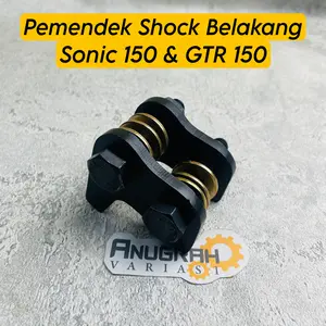 Pemendek Shock Belakang Sonic Supra GTR 150 Penurun Monoshock Sonic Supra GTR 150  Lowering Kit Sonic
