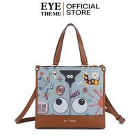 Gambar EYE THEME ~ Tas Wanita Seyolla Eye Theme Printed Tote Bag 9454-554 #2896 - D.BLUE dari EYE THEME SHOP Kota Administrasi Jakarta Selatan 1 Tokopedia