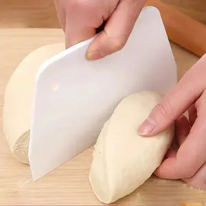 Dough Scraper Silicone Material Baked Bread Household Products Cream Scraper Multiple Colour Cake Cream Baking And Pastry Tools