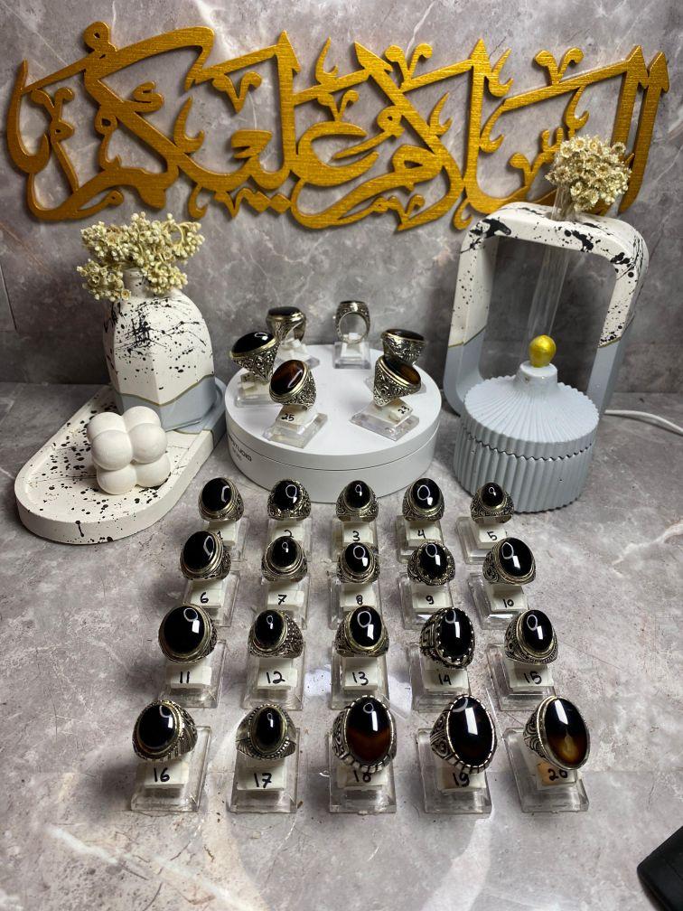 CINCIN PRIA AKIK YAMAN WULUNG MOTIF LAFAD MUHAMMAD