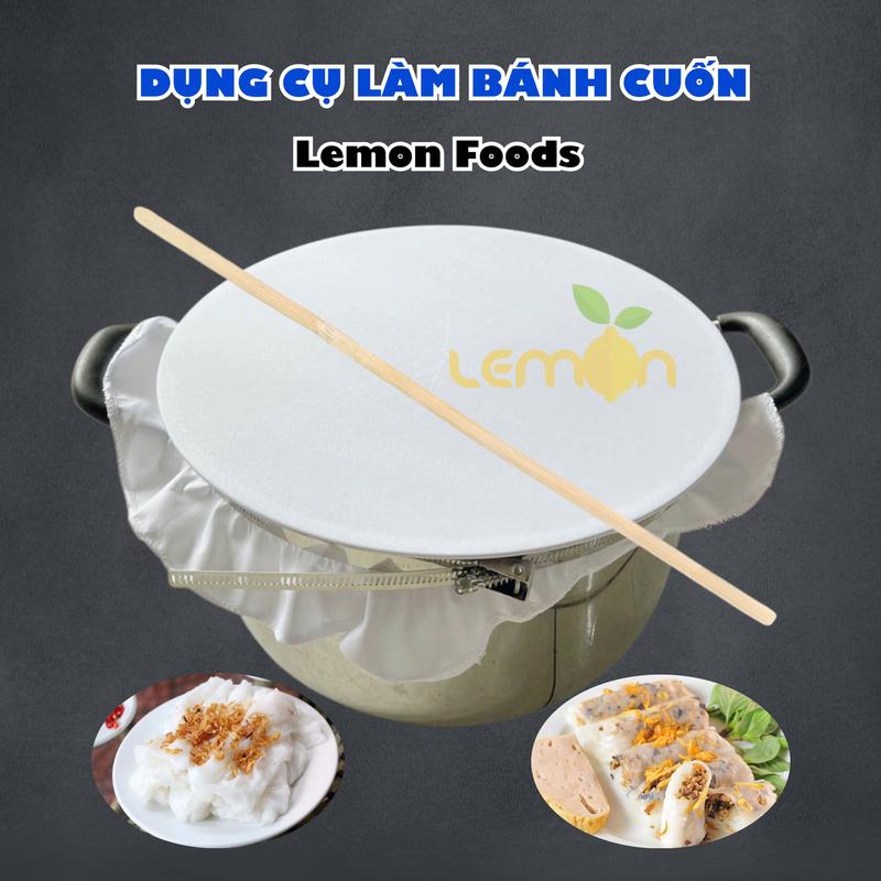  Bộ dụng cụ làm bánh cuốn bánh phồng bánh tráng tại nhà - Khuôn làm bánh cuốn tiện lợi  không kèm nồi  