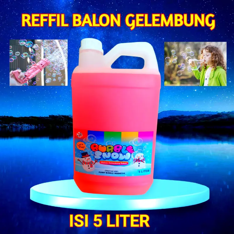 bubble gum 5 liter isi ulang balon gelembung berkualitas tinggi Toys bubbles 0