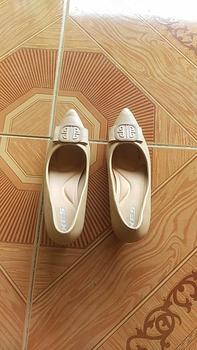 Product Review of XES DITA-371R / Sepatu Kerja Wanita Pantofel black heels Shoes High from D**n n** m**🤯 1