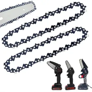 6/8/12Inch Chainsaw Gergaji Rantai gergaji mesin Praktis Rantai Mata Chainsaw Rantai Gergaji