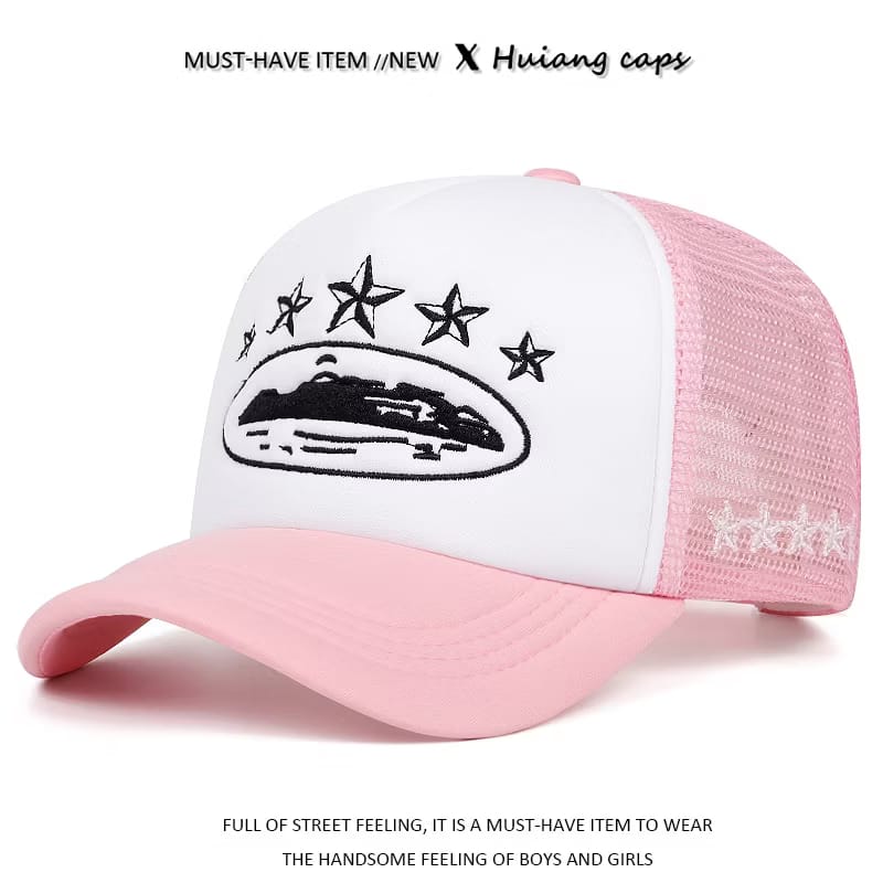 Fashion Topi Trucker Baseball Casual Vintage Pria Wanita Cap Hat