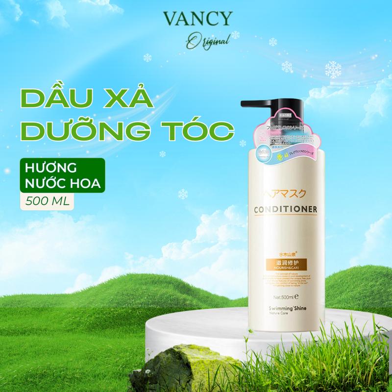 Dầu Xả Phục Hồi Và Nuôi Dưỡng Tóc Women Chắc Khỏe NOURISH & CARE Kết Hợp Hương Nước Hoa Pháp 500ml Vancy