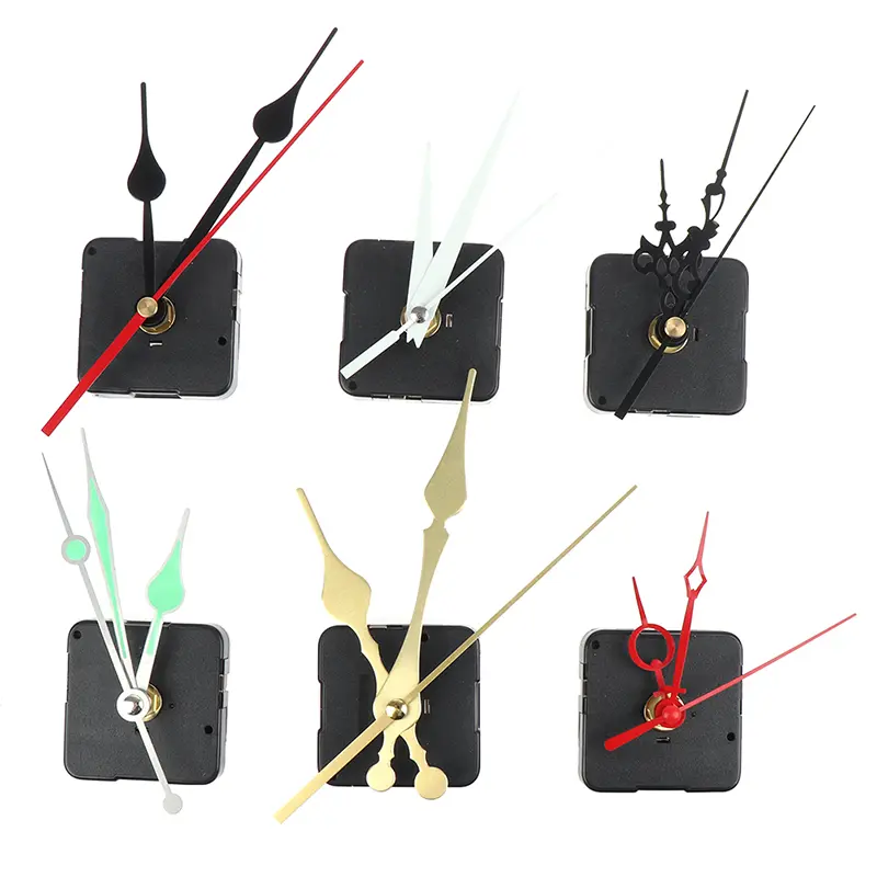 Classic Silent Cross Stitch Quartz Clock Movement Mechanism DIY Kit Powered Tool