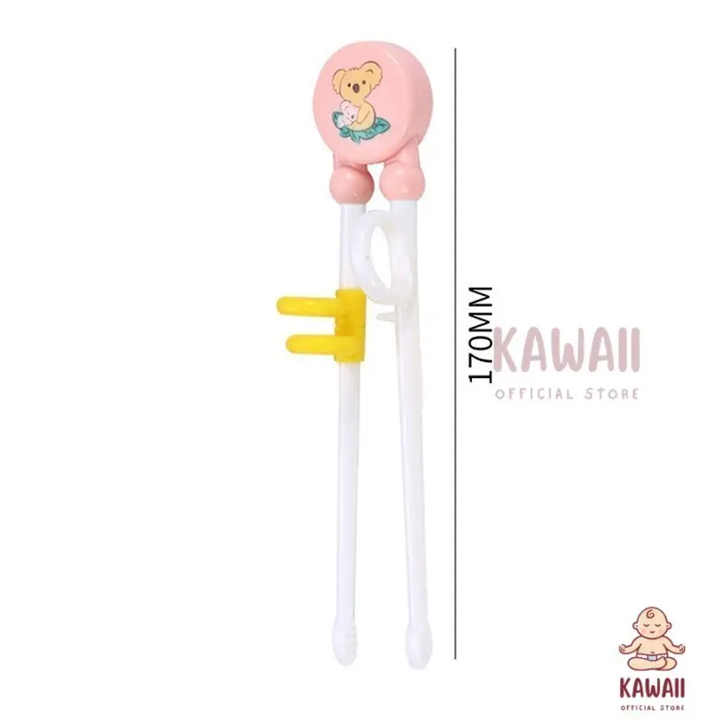 KS Sumpit Anak-anak Kartun Latihan Belajar Makan / Training Chopstick / Sumpit Anak Bayi Karakter 7