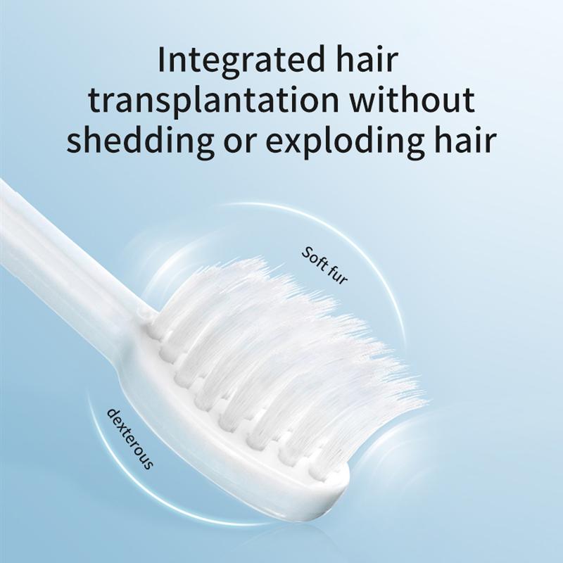 Product Introduction of Portable folding toothbrush, multi-color individual packaging, compact dental kit, multifunctional travel and business trip set for adults, small head design. 3