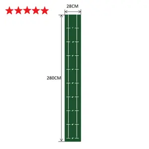 Golf Practice Putting Mat Foldable Rumput Karpet Latihan Matras SWING Anti-Slip Trainer Net Garden Office Indoor Untuk Lapangan Sintetis