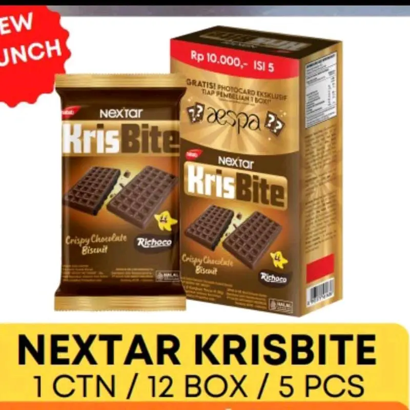 Nabati Nextar Krisbite x Aespa •PACK• (free photocard exclusive Aespa) 2