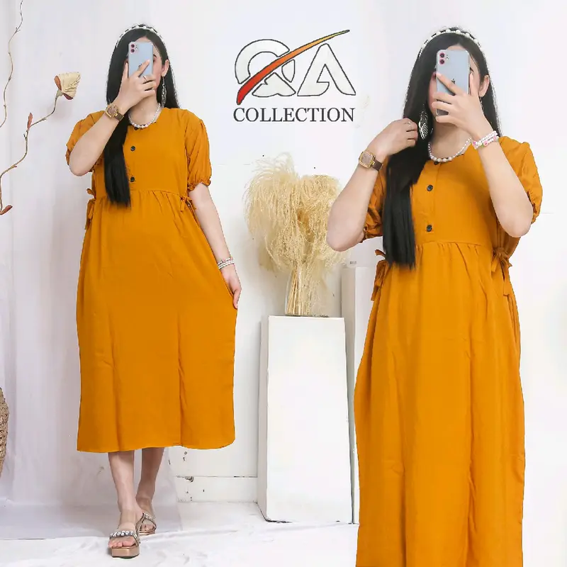Daster cantik Chibi Rayon Premium Dress kimono Busui Standar Jumbo 8