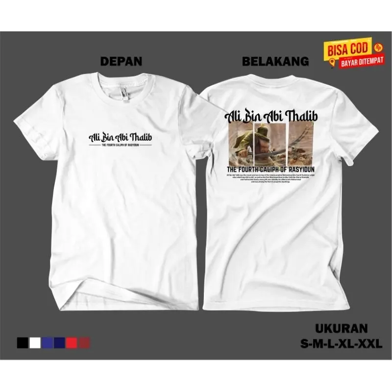 kaos baju ali bin abi thalib the fourth