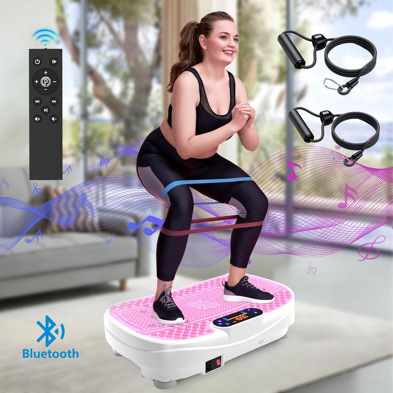 KINMAC Vibration Plate Fitness Platform Exercise Machine Vibrating Shaking Full Body Shaker Work