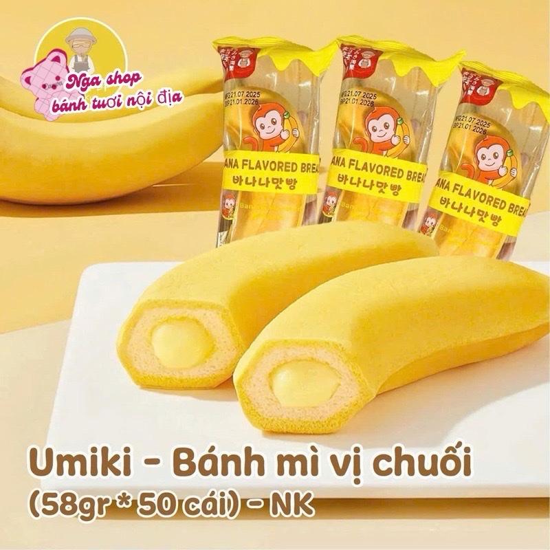 1thùng 15-30 Bánh chuối Nhiên lợi khổng lồ lột vỏ nhân kem bánh tươi ăn vặt nga shop Thức Ăn