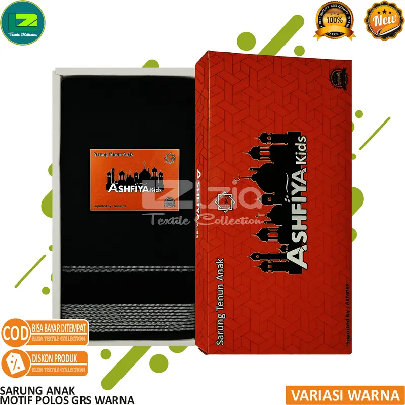 SARUNG ANAK POLOS MOTIF SARUNG ANAK PREMIUM ORIGINAL 100X85 CM 4