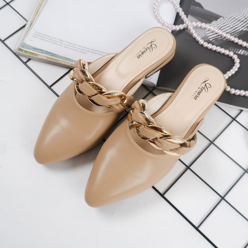 Product Introduction of LEONORAWINKEL-CHIARA Sandal Wanita Terbaru Mules 3cm 3
