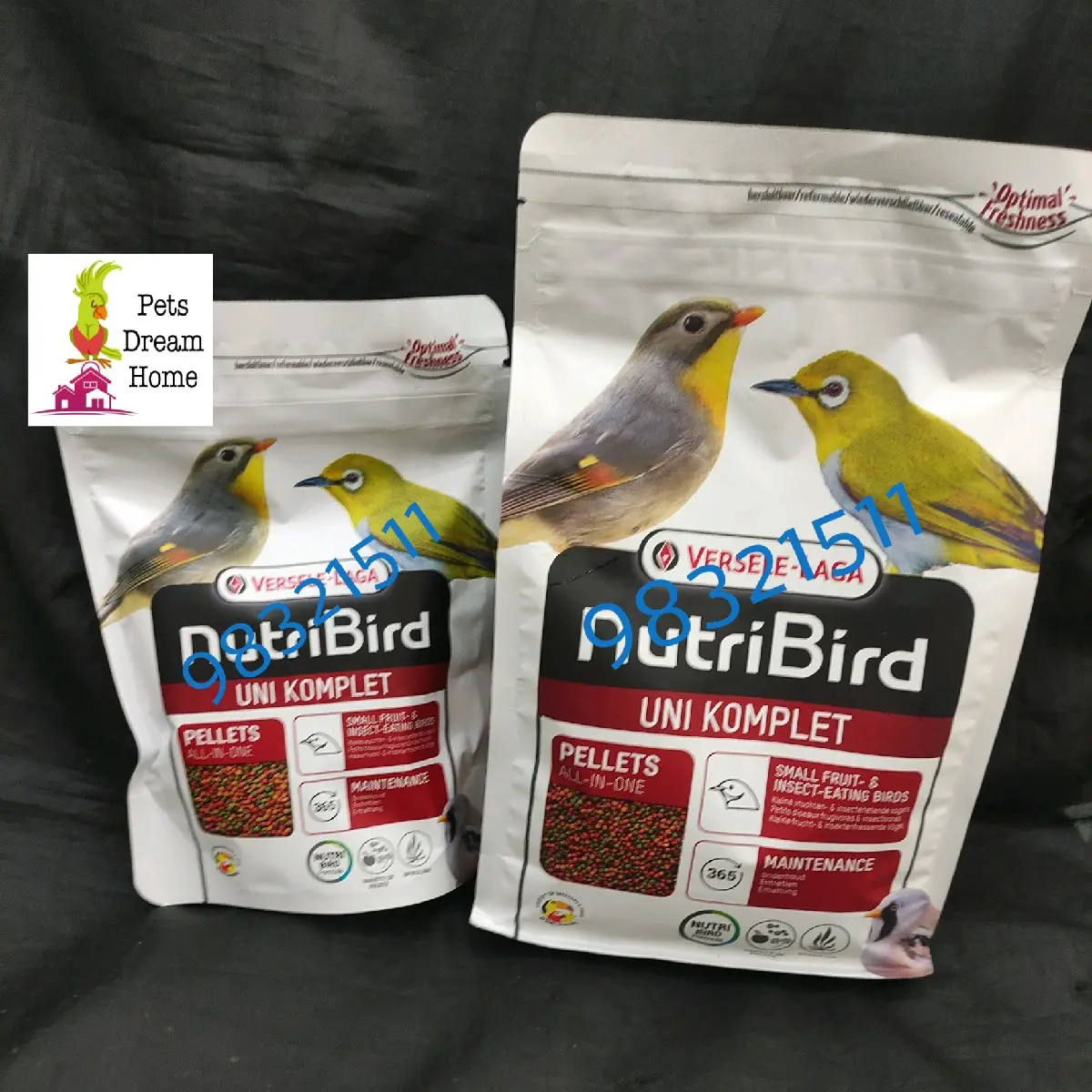 Versele Laga Uni Komplet Large Fruits & Insects Eating Birds 1Kg