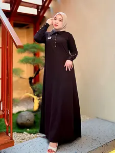 Gamis NAYARA Knit Kancing premium by rizha butik Dress Wanita Dewasa