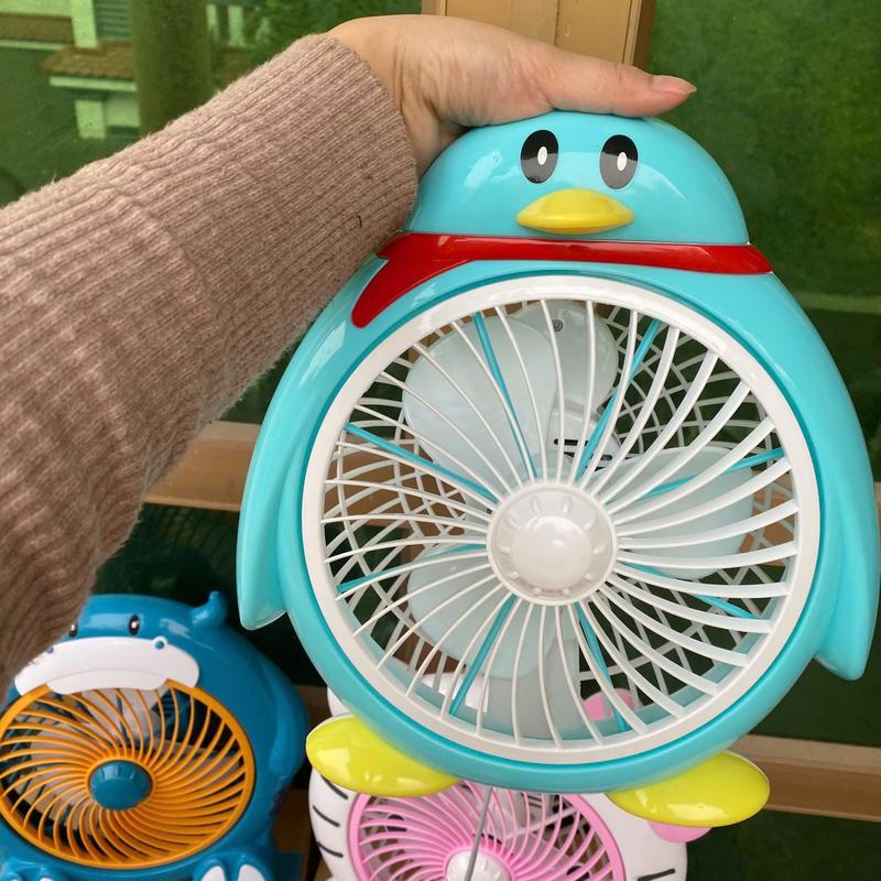 Quạt cắm điện Hình Thú cute ngộ nghĩnh (GIAO NGẪU NHIÊN) 4