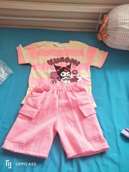 Product Review of Masyken Setelan Sweater Anak Perempuan Crop Top Usia 1-6 Tahun Bayi Parsel TPE Beige from ** R**y 1