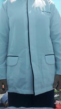 Product Review of Seragam Wanita ASN Polos Hitam Putih Panjang Murah Seragam Panjang Blazer Celana Katun from S**a 2