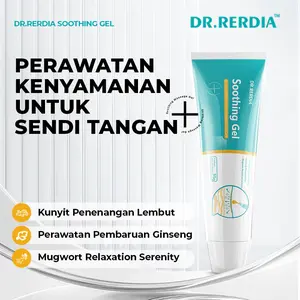 [Stok Tersedia] DR.RERDIA Gel Menenangkan, Formula Ginseng, Jahe, dan Artemisia untuk Kenyamanan Tangan Anda
